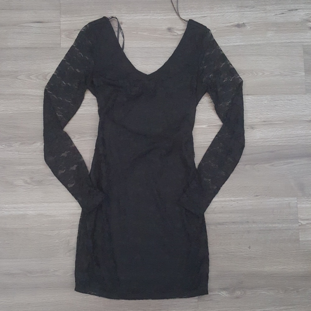 beautiful mini lace dress